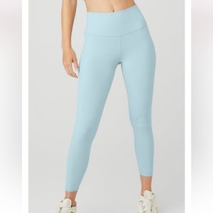 Alo Yoga Airlift Light Blue Leggings Size Small